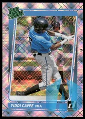 2021 Donruss Rated Prospects Diamond #RP3 Yiddi Cappe - Miami Marlins